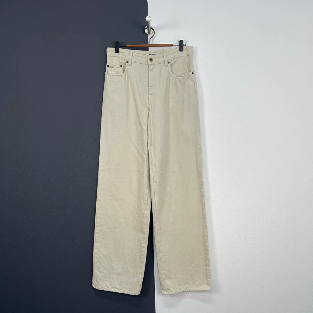 Miu Miu pocket logo jeans
