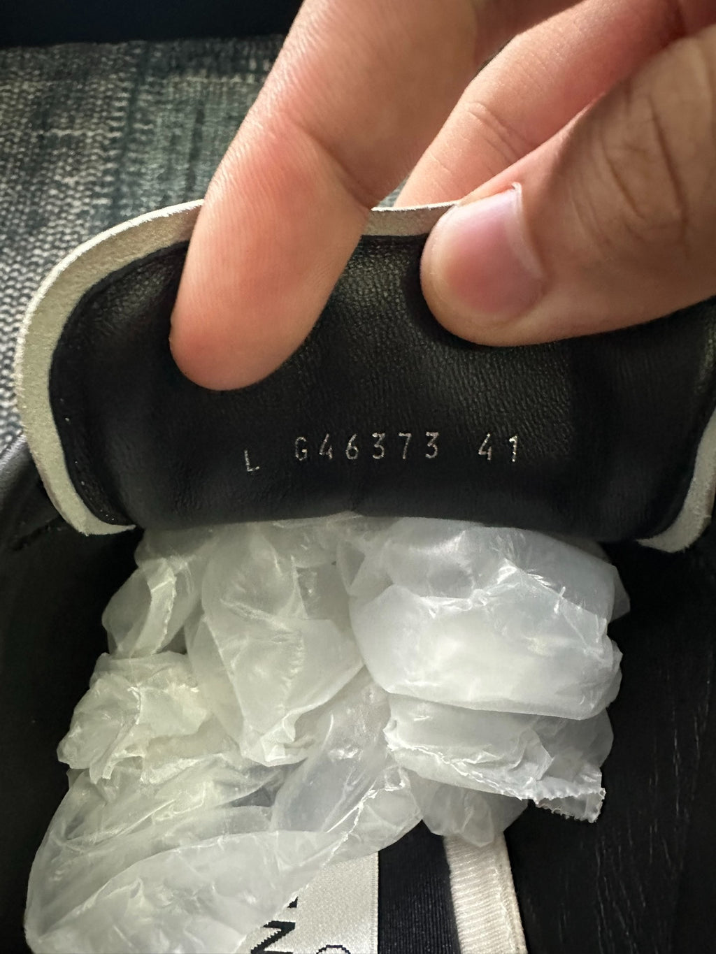 Chanel 25p Black German Army Trainer Thin-Sole Sneakers