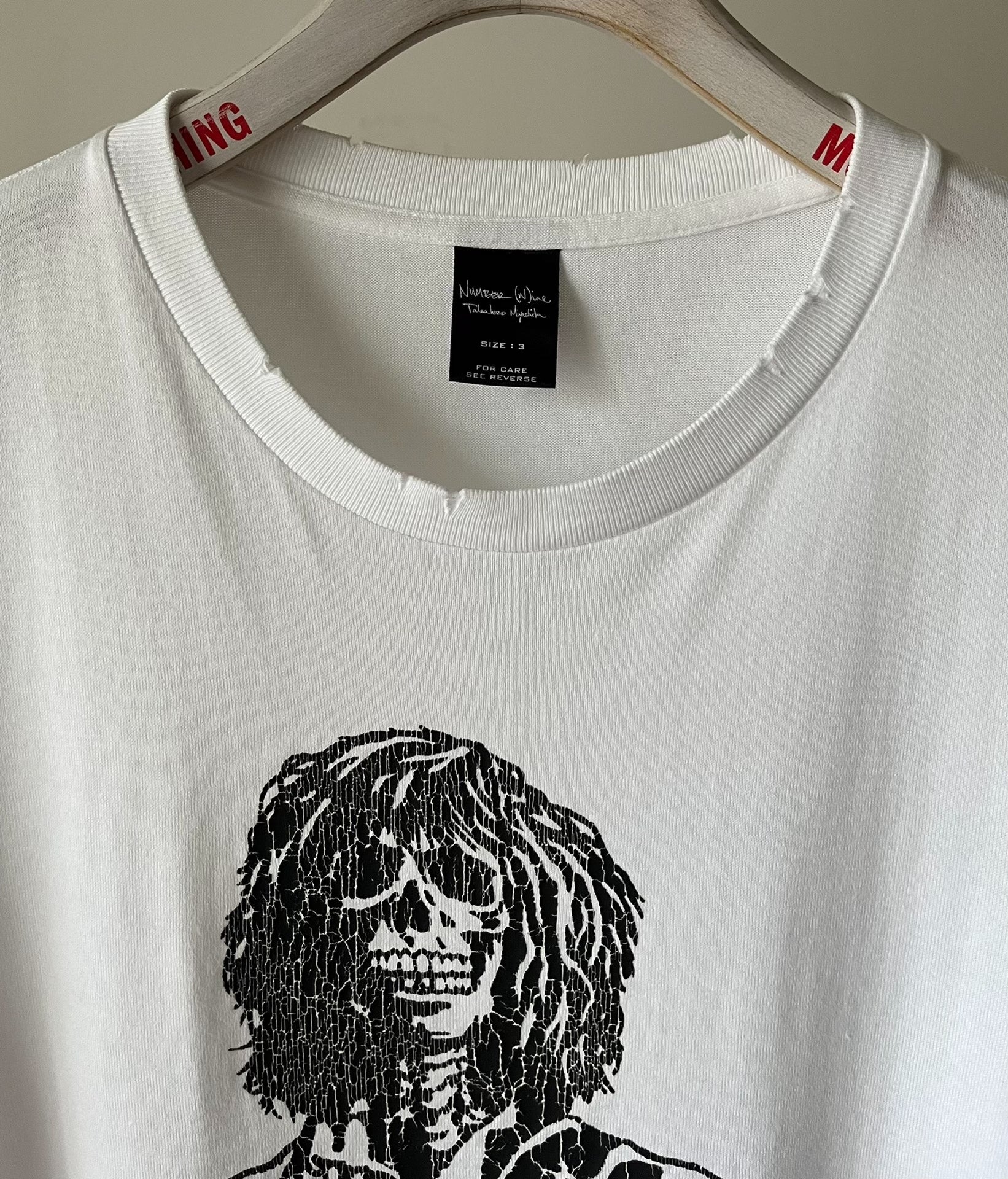 Number (N)ine 04SS Skeleton T-Shirt