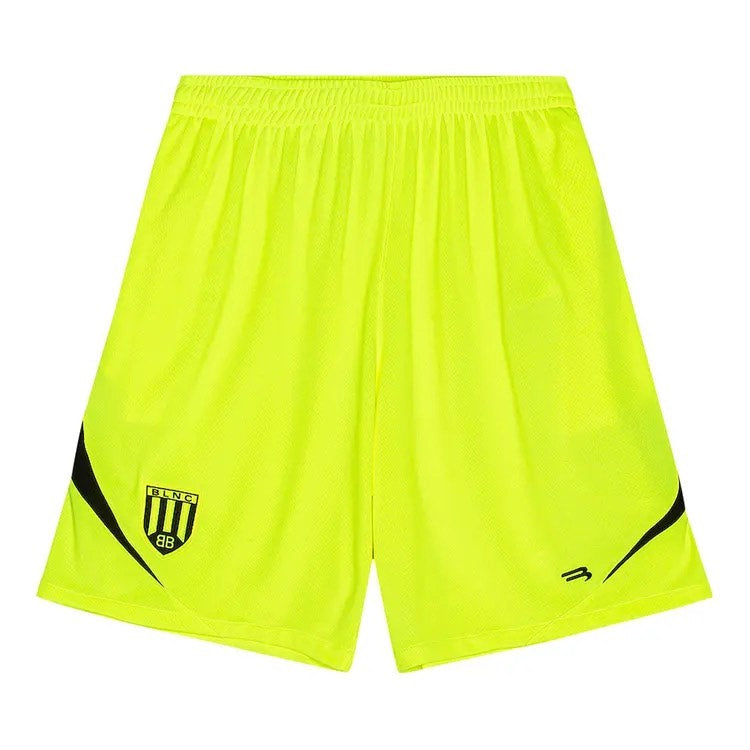 Balenciaga Soccer Shorts Yellow
