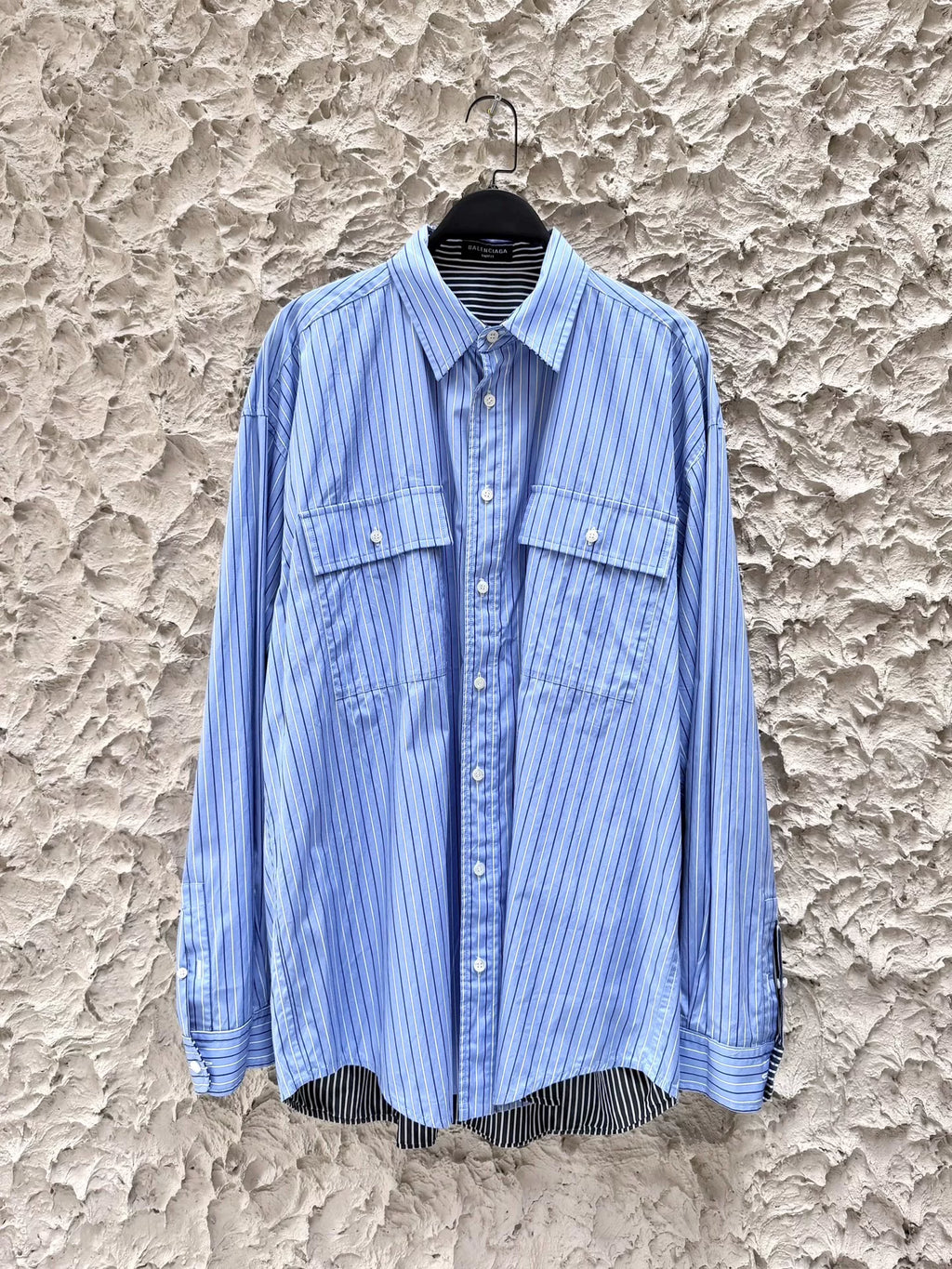 Balenciaga Double Stripe Shirt Paris Balenciaga Demna Era