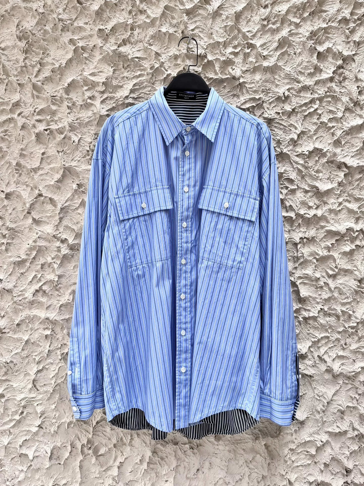 Balenciaga Double Stripe Shirt Paris Balenciaga Demna Era