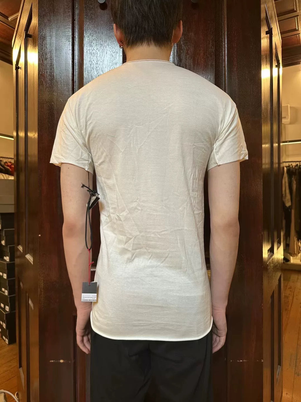 M.A+ FW24 White One Piece Cotton Tee