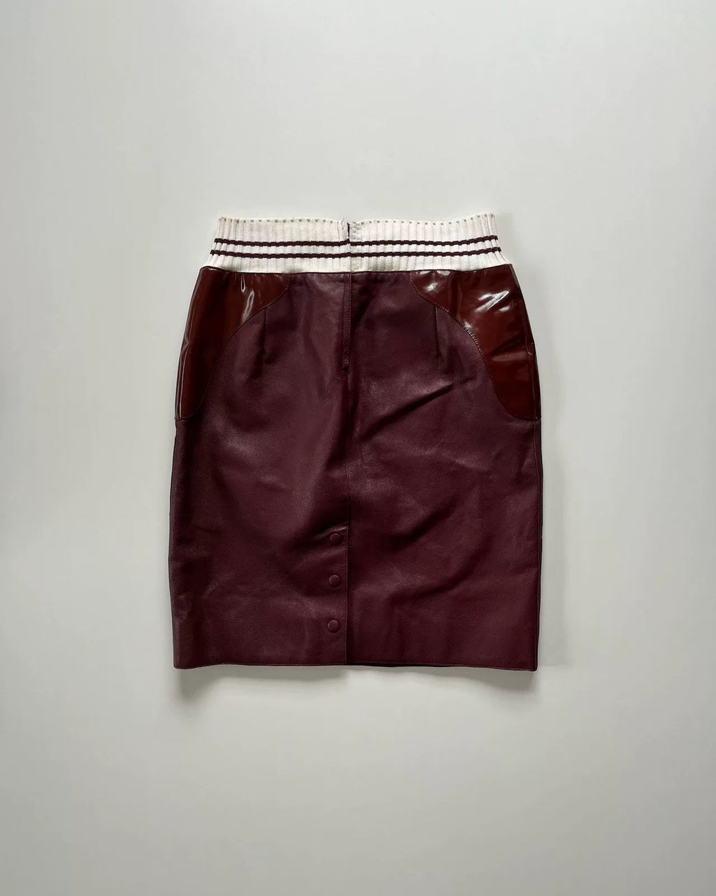 Miu Miu SS00 Leather Skirt