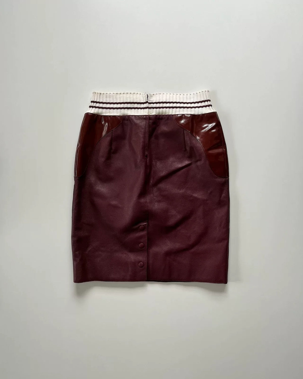 Miu Miu SS00 Leather Skirt
