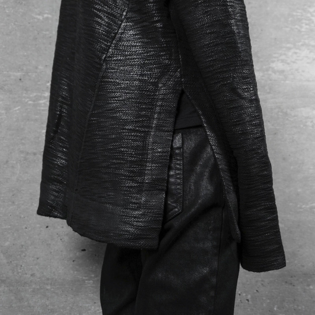 Julius SS18 Long Sleeve Cotton Waxed T-Shirt