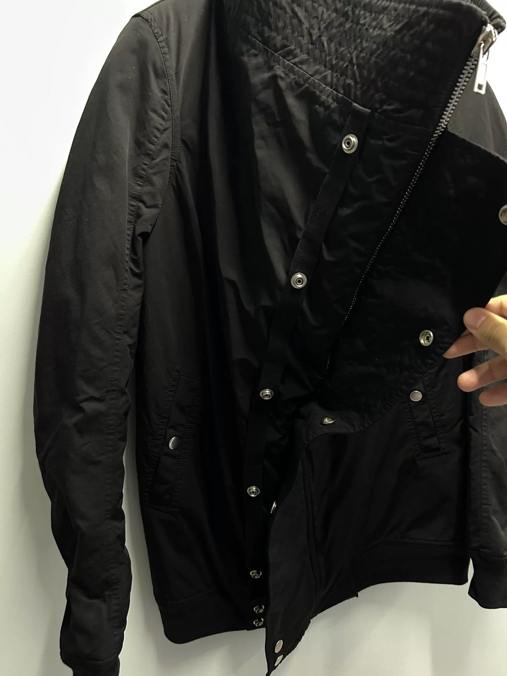 Rick Owens women's irregular cotton jacket