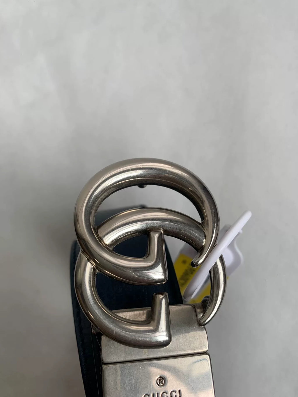 Gucci Blue Double G Belt