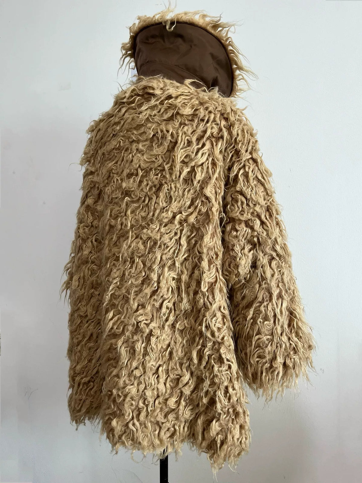 Junya Watanabe faux fur coat