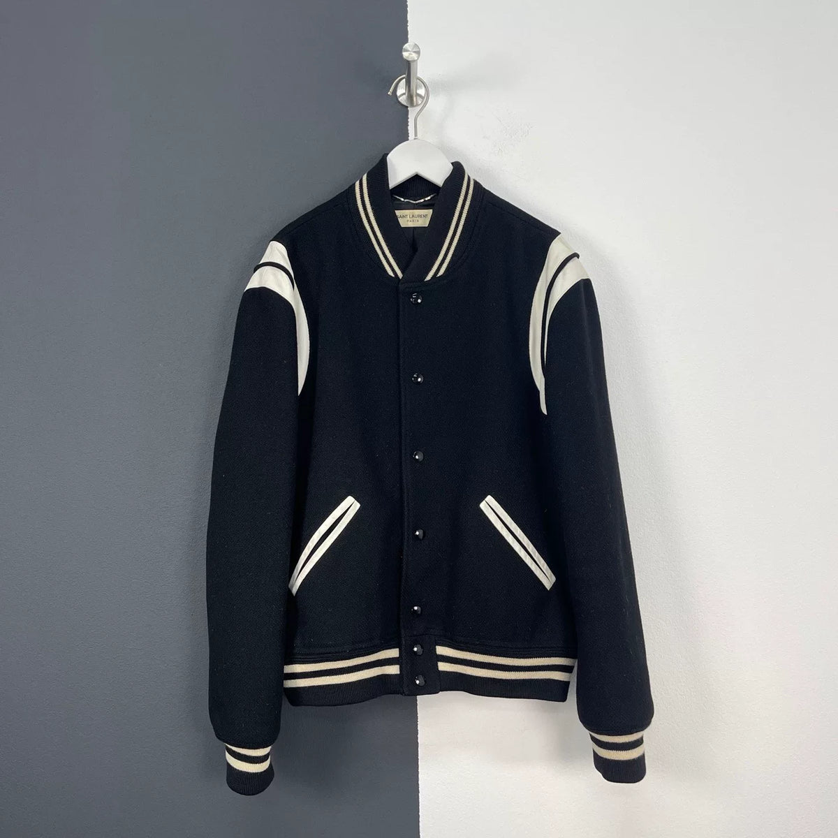 Saint Laurent Lauren Slp Teddy Jacket