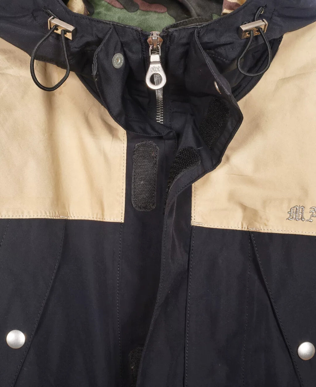 Mastermind Japan Shell Mainline Gore-Tex Silver Skull Embroidered Camo Jacket