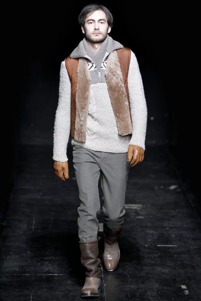 Maison Martin Margiela | 2011 Patchwork Turtleneck Sweater