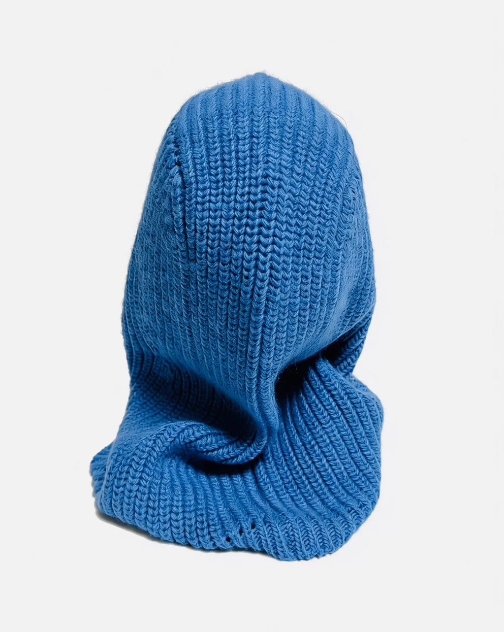 The Soloist 22FW Balaclava Blue Wool Balaclava