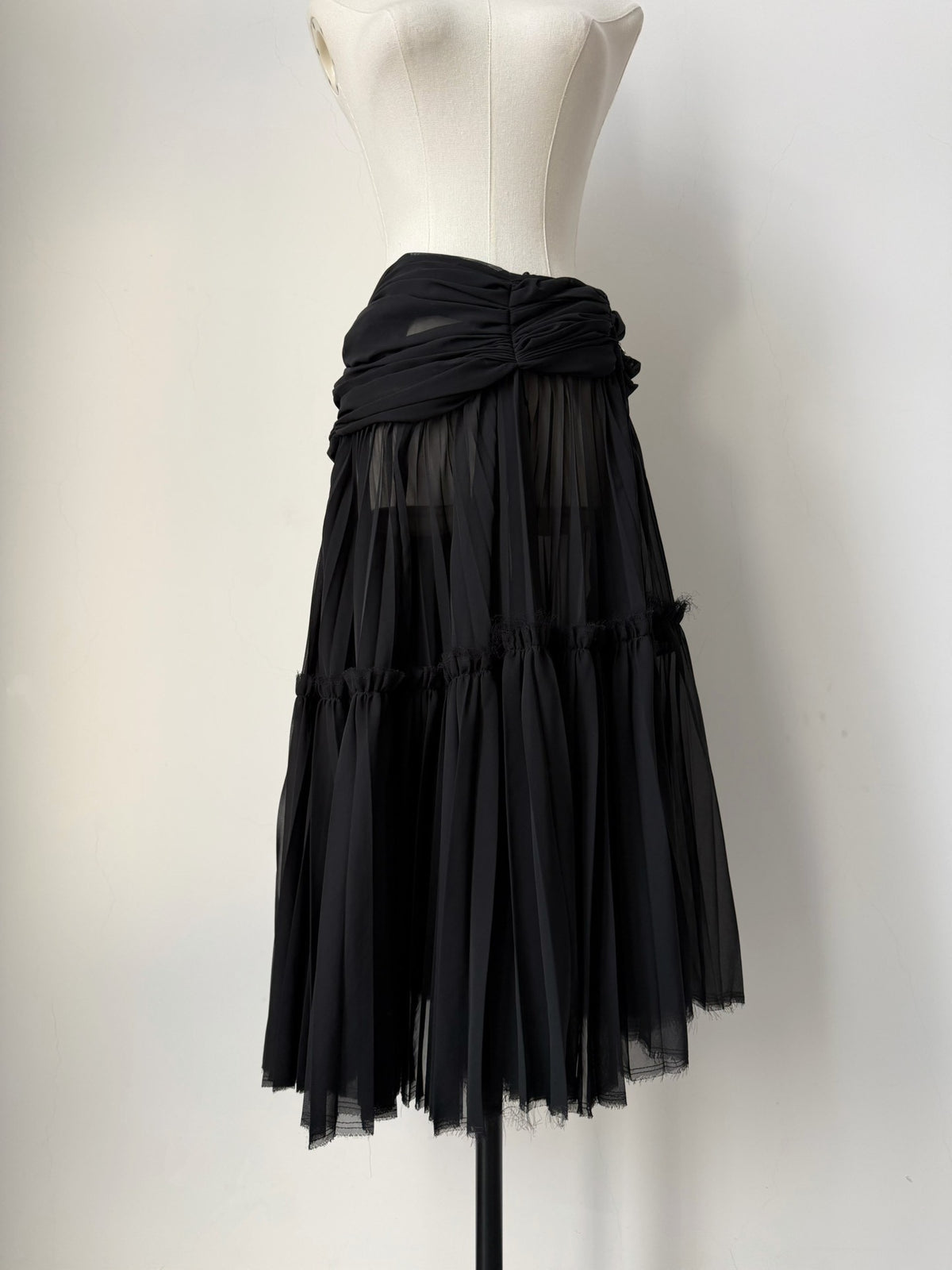 Comme Des Garcons Midi Skirt