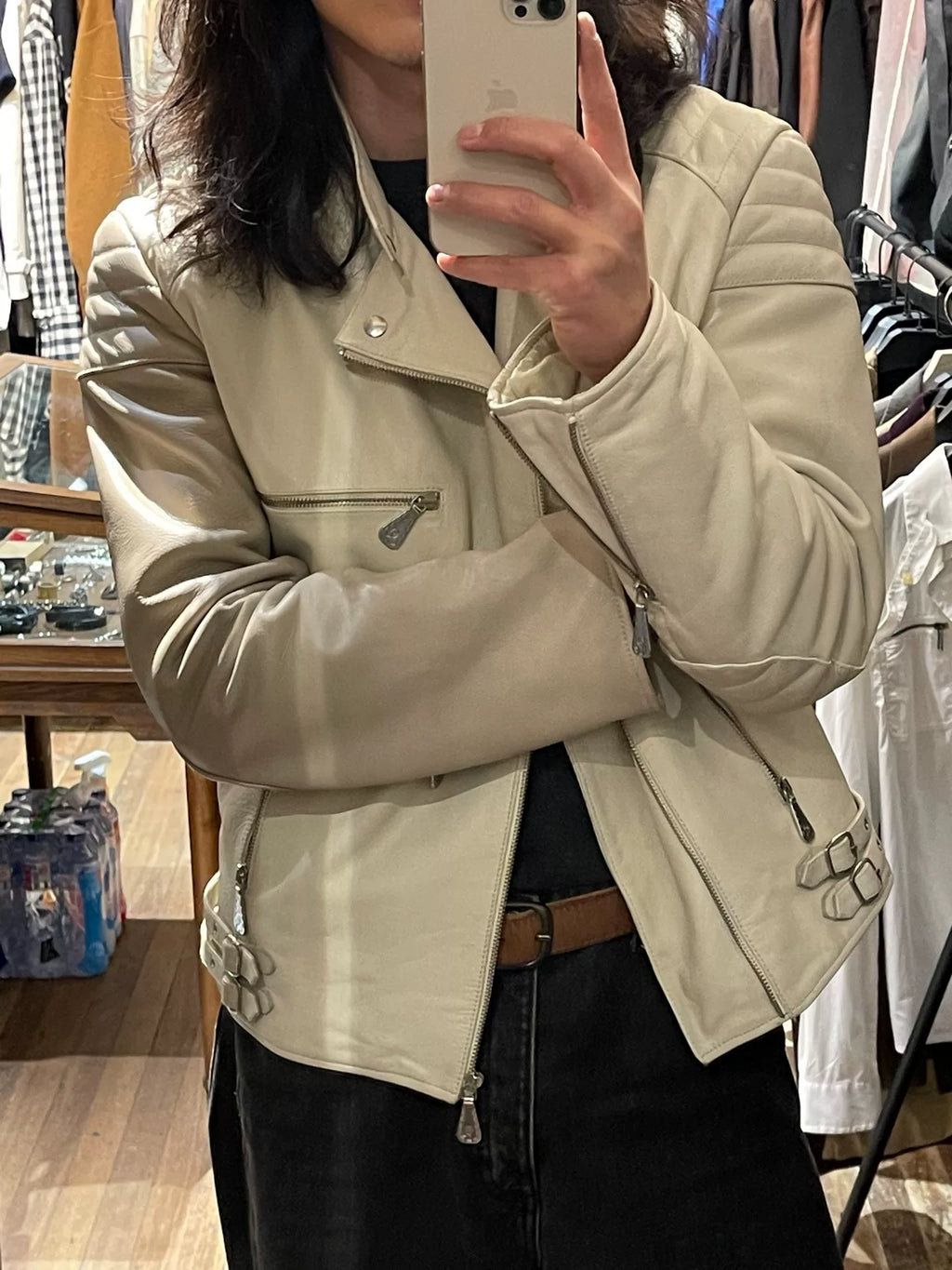 Alexander McQueen Motorcycle Leather Jacket