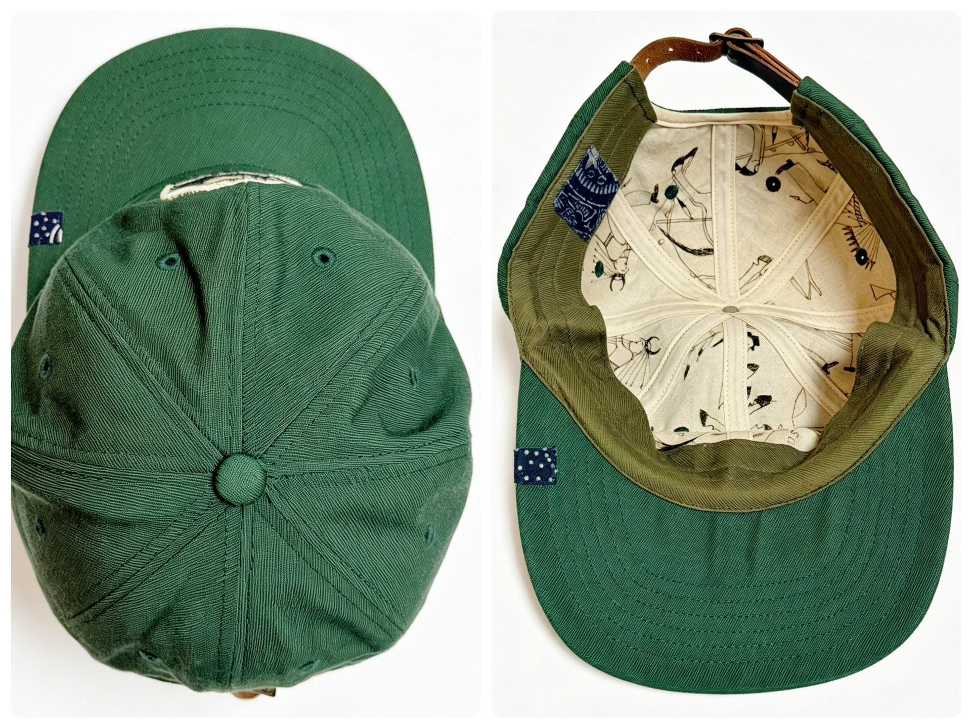 Visvim 24SS Ict Excelsior Ii Wool Baseball Green Cap