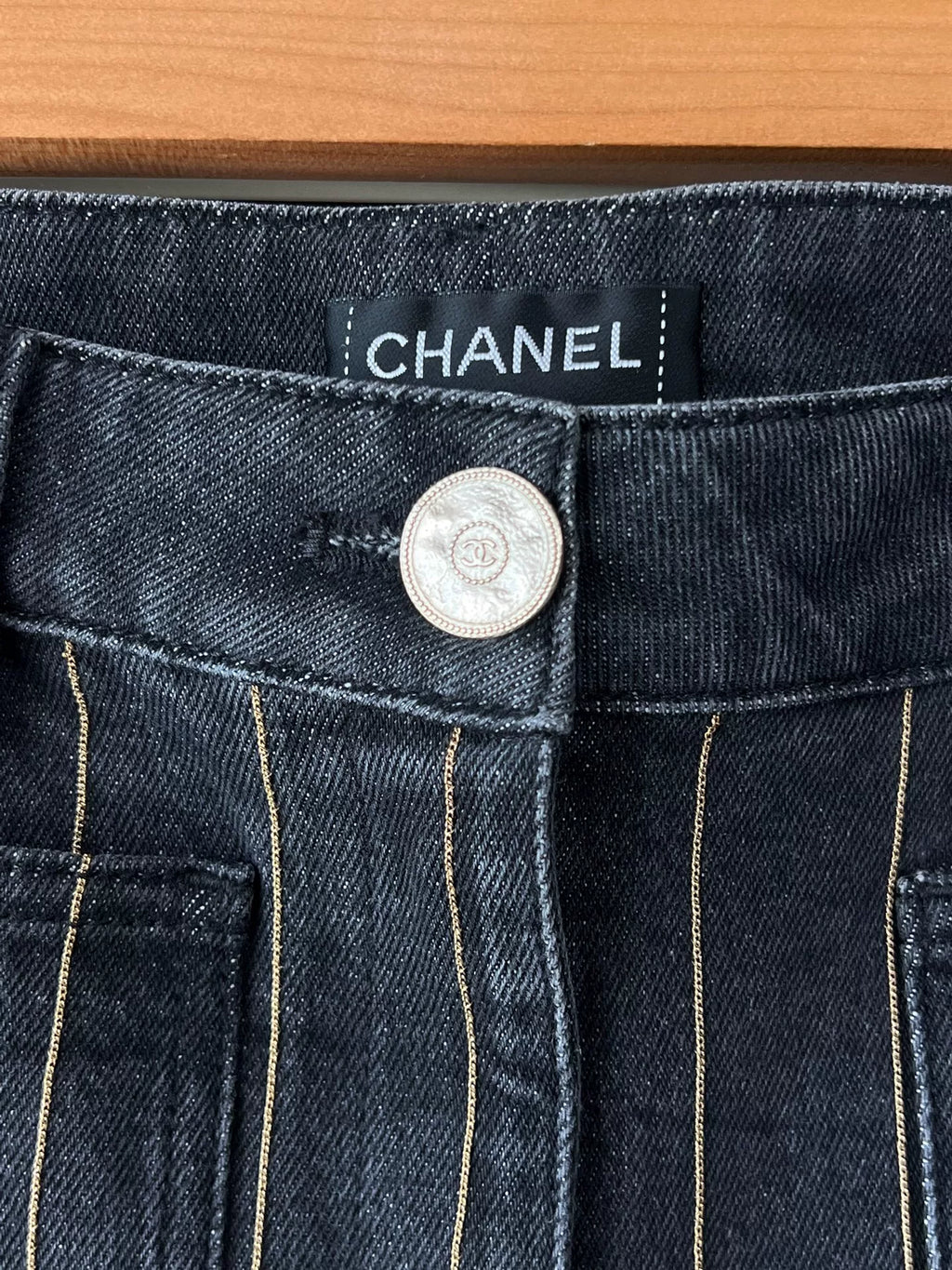 Chanel Black Jeans