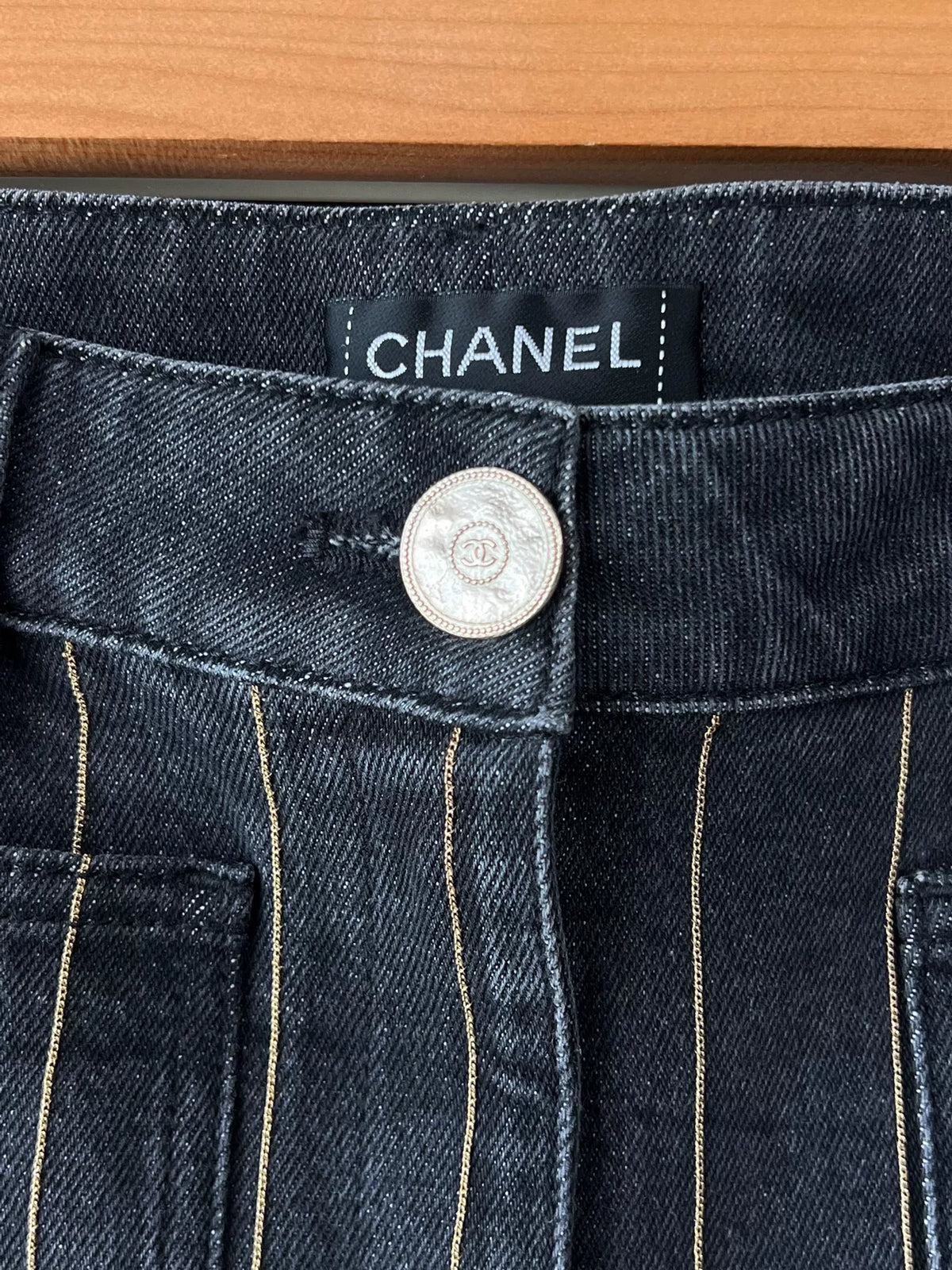 Chanel Black Jeans
