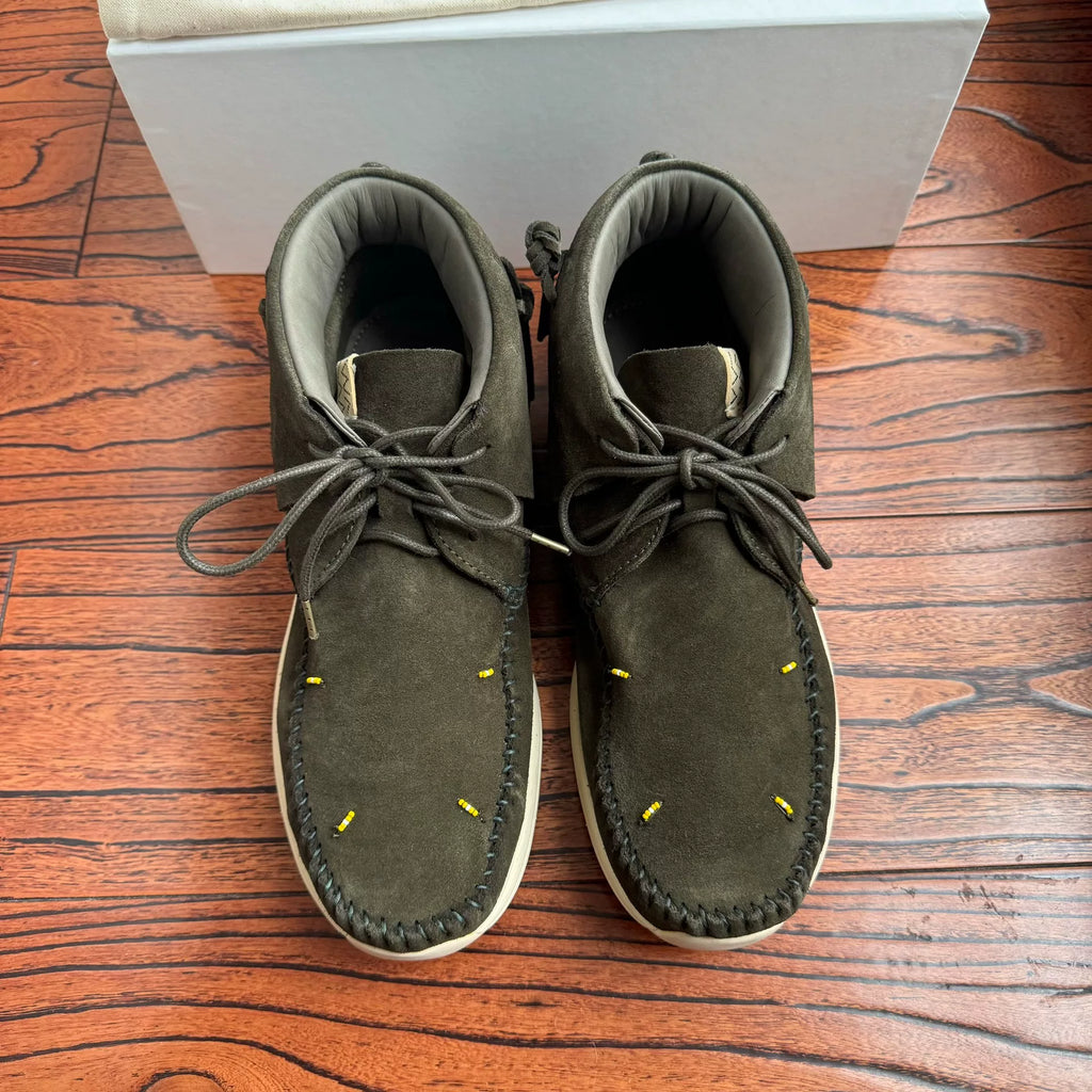 Visvim 21aw FBT Lhamo Folk Fringe Casual Shoes