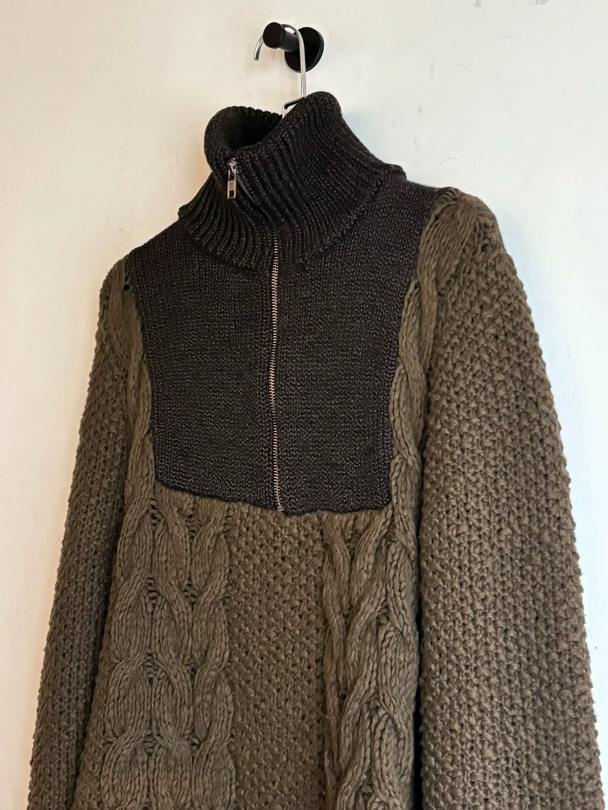 Maison Martin Margiela | 2011 Patchwork Turtleneck Sweater