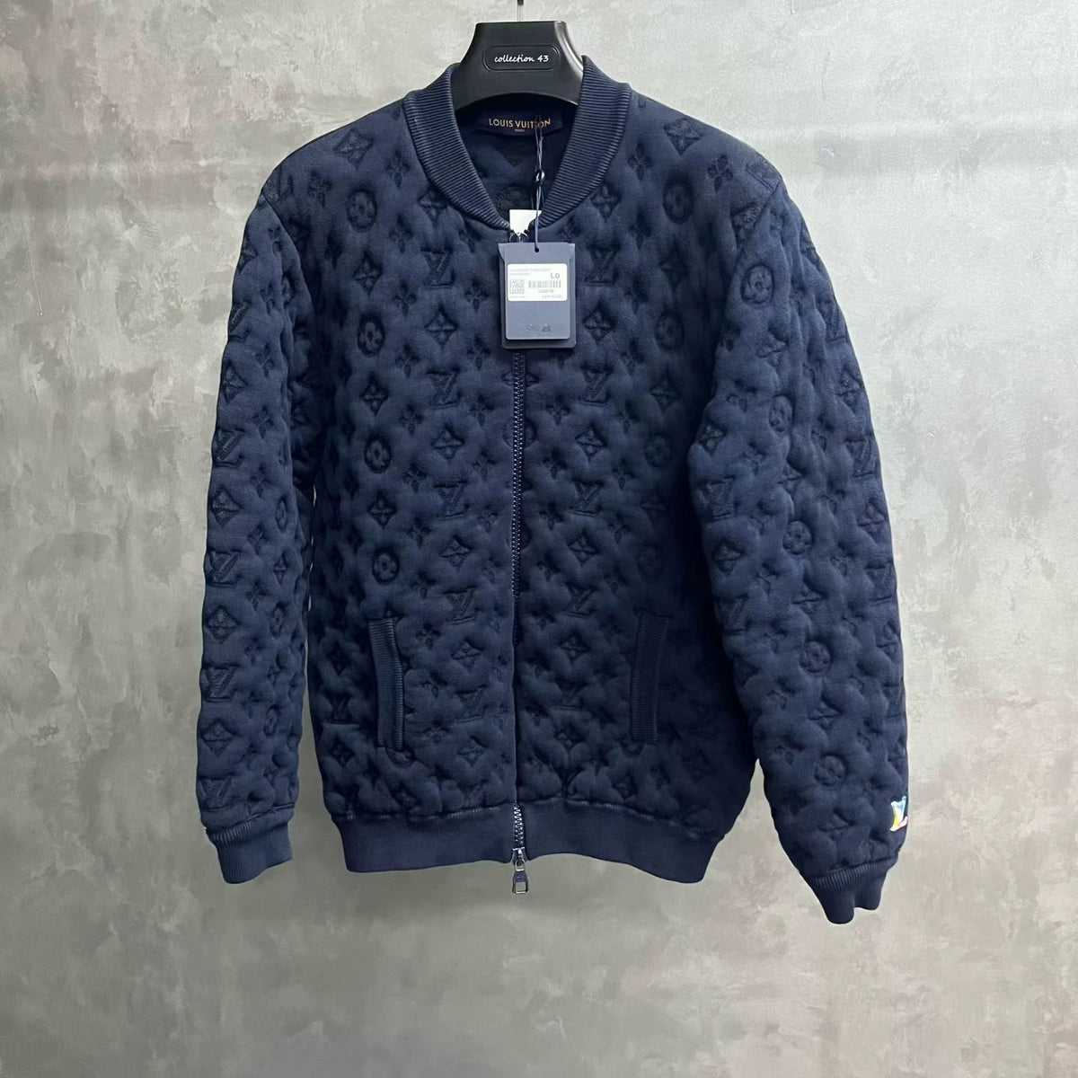 Louis Vuitton Blue Pilot Jacket