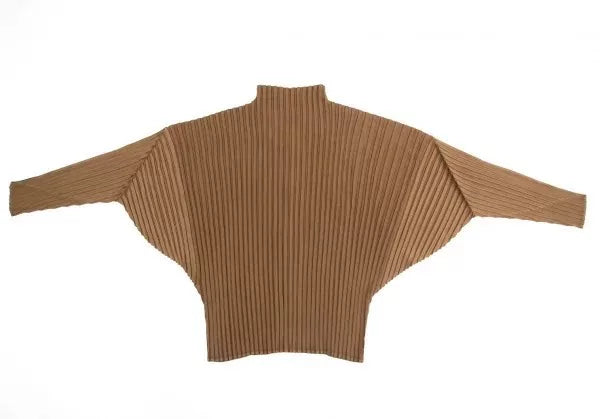 Issey Miyake Vintage Brown Deformed Pleated Top