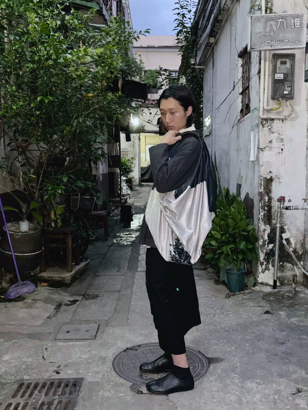 Maison Martin Margiela | 2009 Japanese-style angular bag