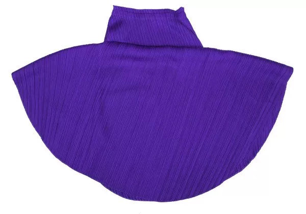Issey Miyake Vintage Purple Transformable Pleated Skirt