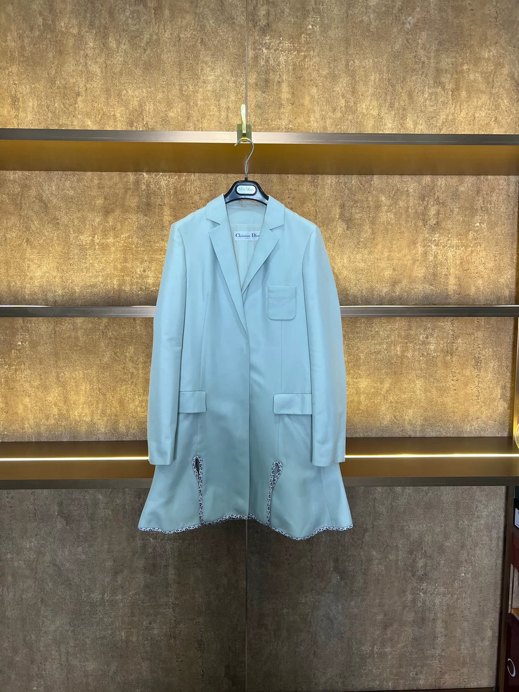Dior Floral Print Coat