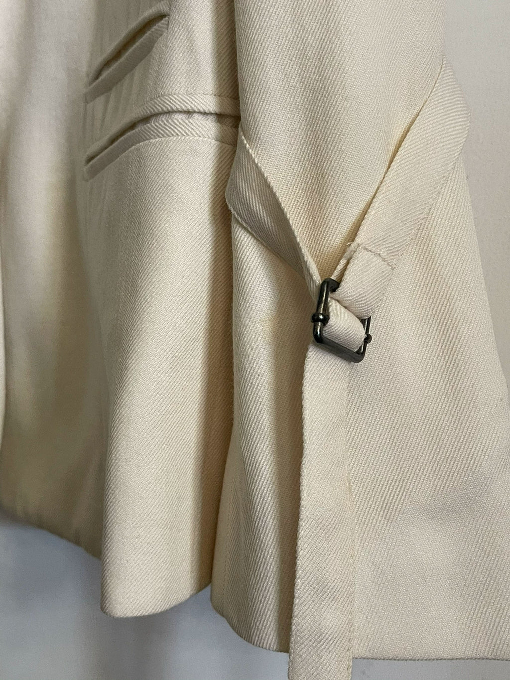 Ann Demeulemeester FW07 Short Collar Fleece Wool Jacket