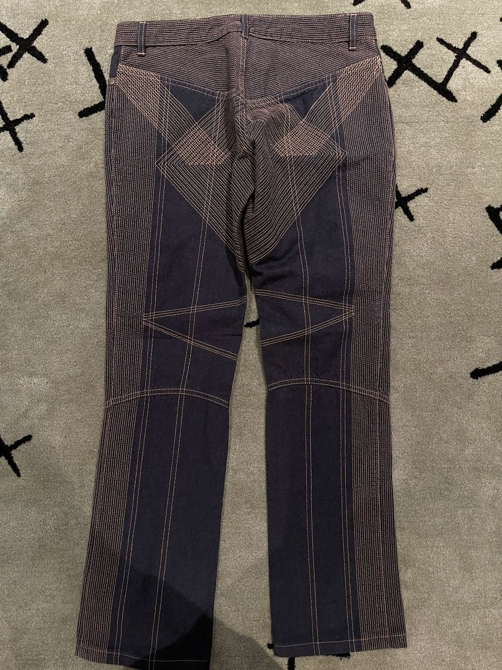 Alexander McQueen AW02 Denim Trousers
