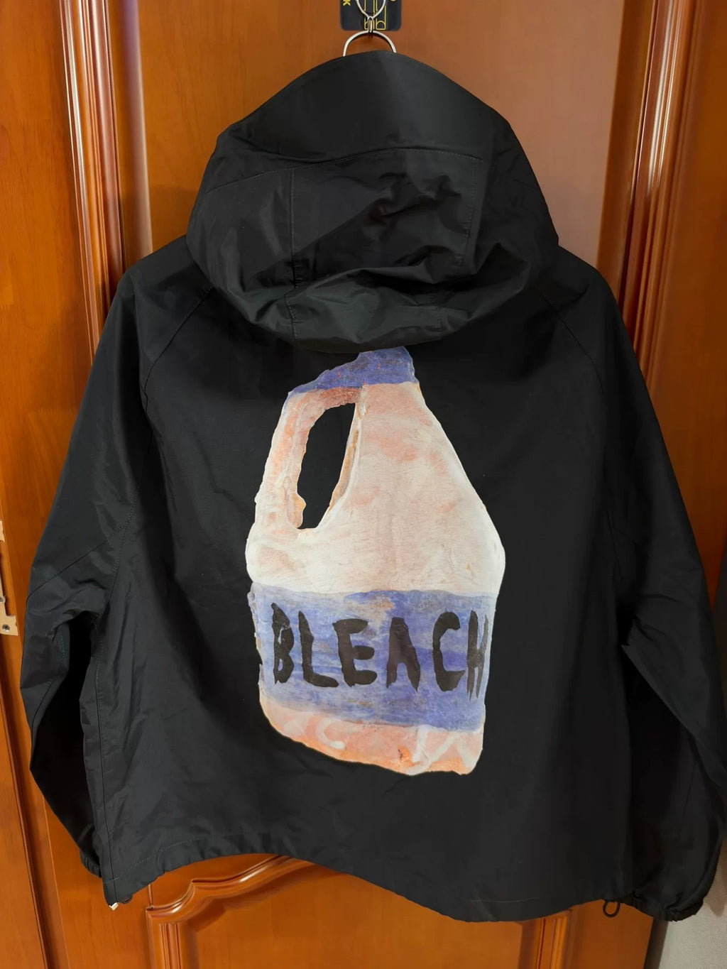 Givenchy Black Hooded Trench Coat
