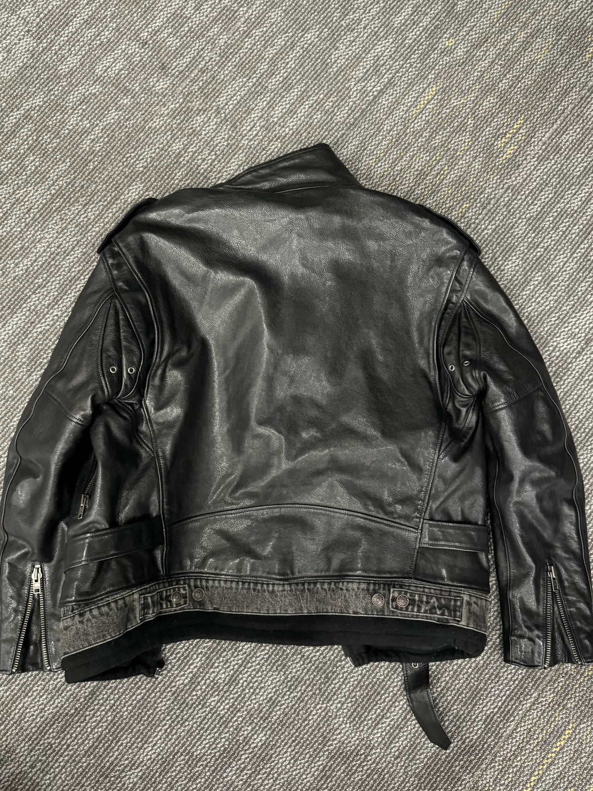 Balenciaga 3-in-1 Leather Jacket