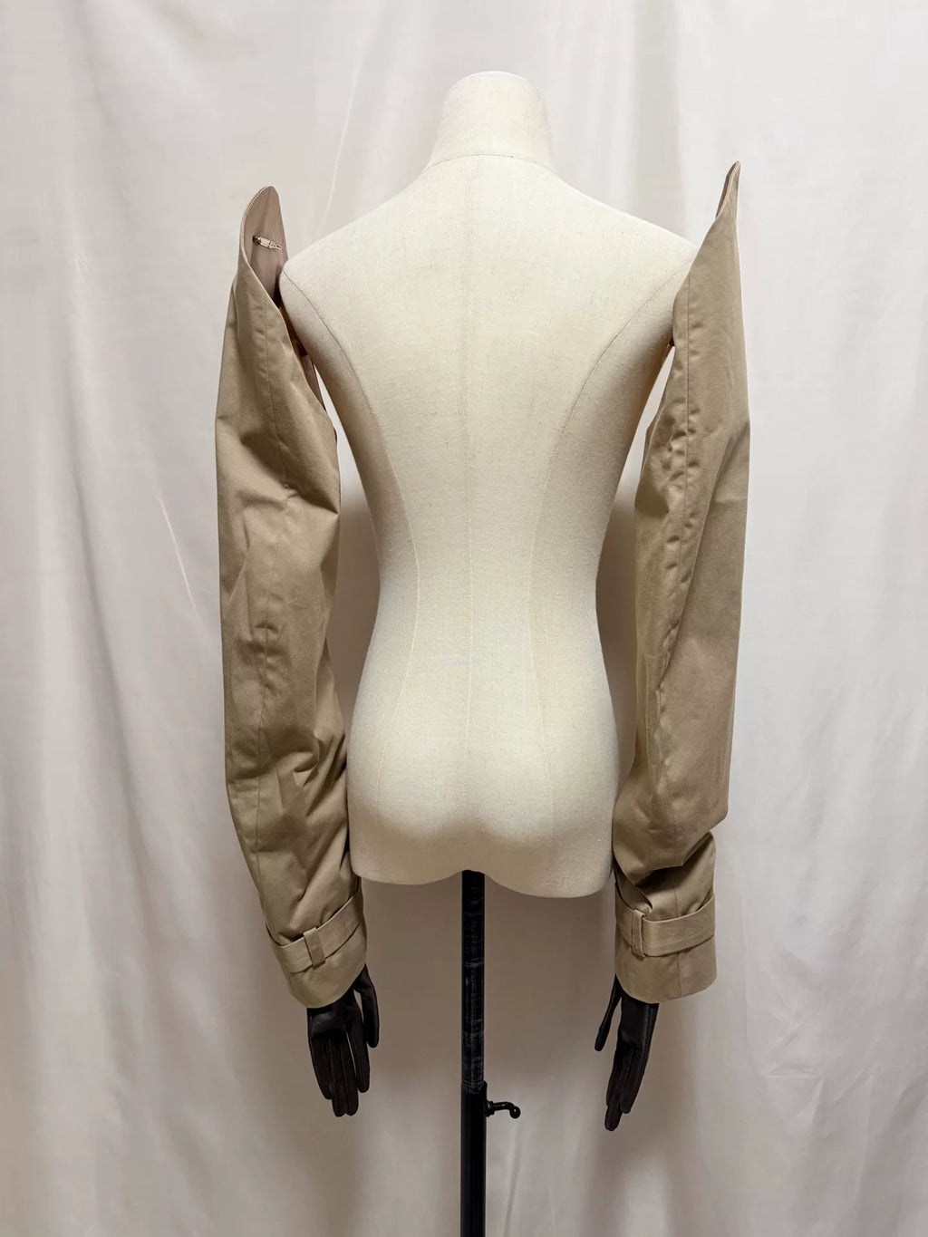 Maison Margiela 12AW Deconstructed Gloves Beige