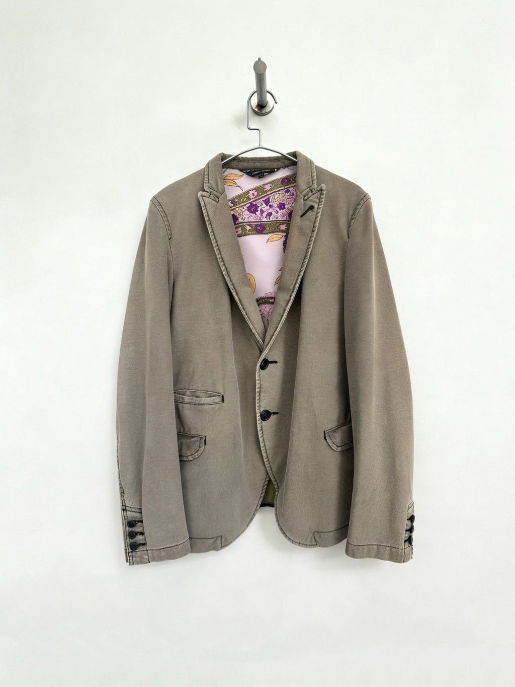 COMME des GARCONS Rei Kawakubo runway patchwork jacket