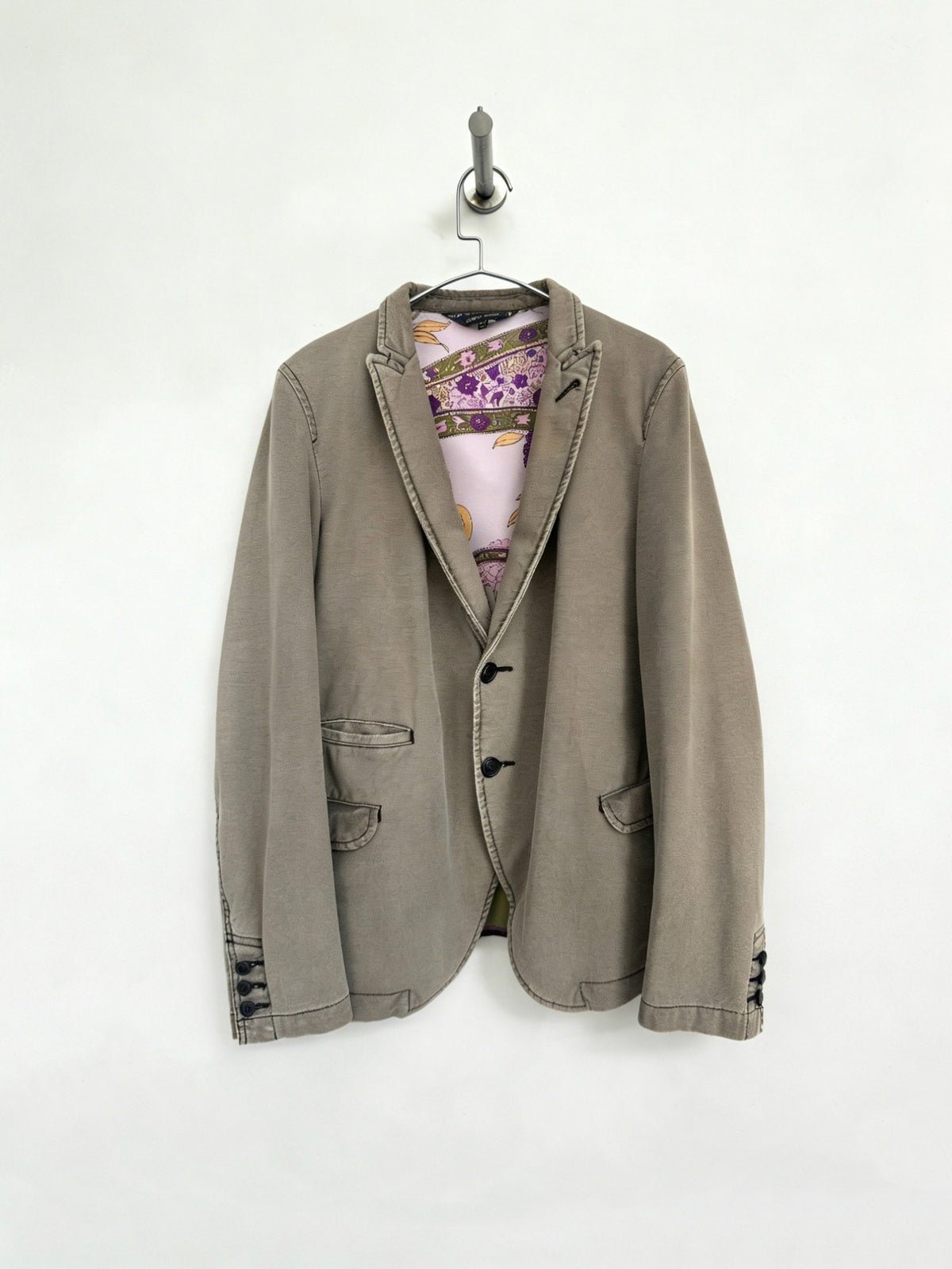 COMME des GARCONS Rei Kawakubo runway patchwork jacket
