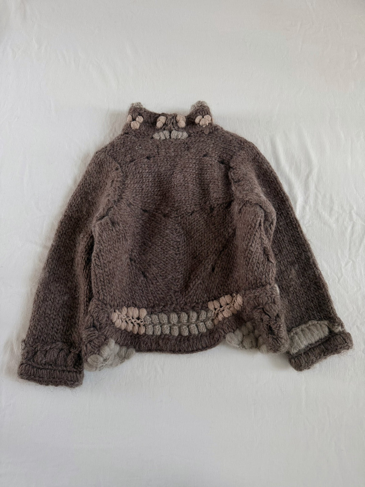 Comme Des Garcons Rei Kawakubo 2005 Tricot line crochet sweater