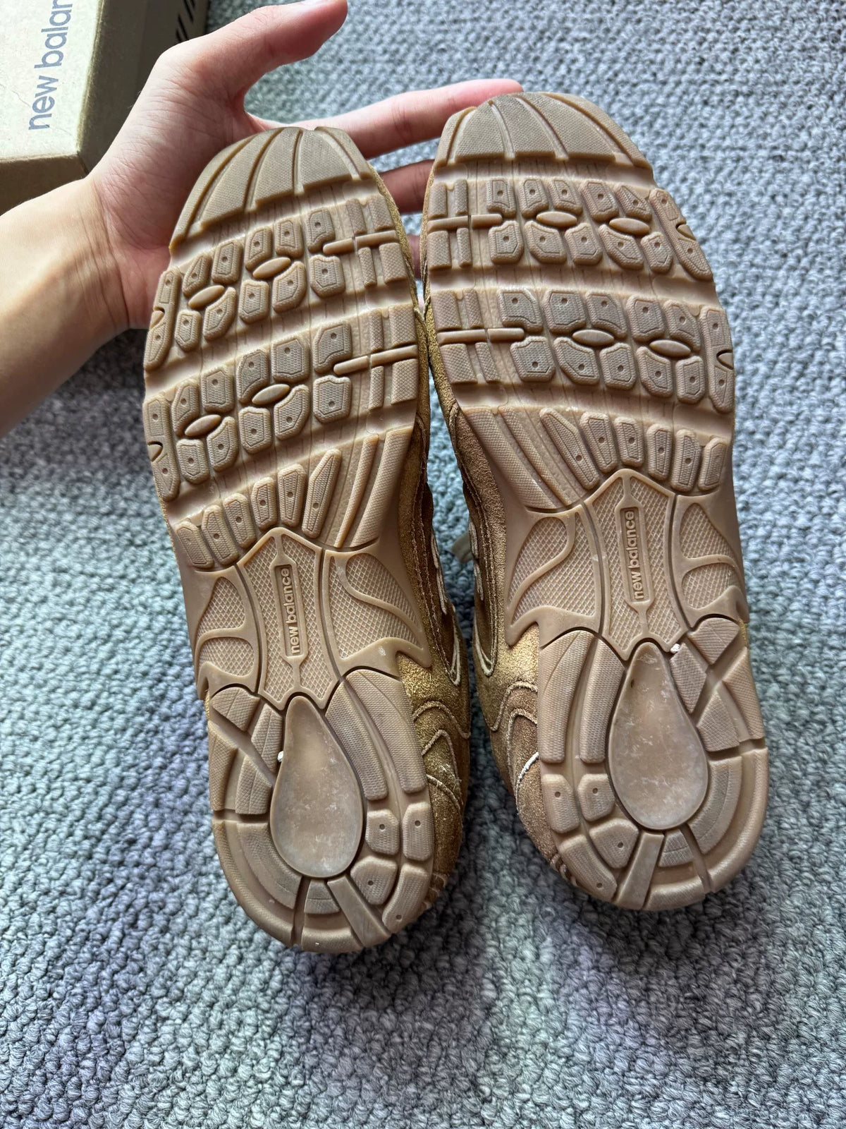 MiuMiu x × New Balance 530 Suede German Army Trainers