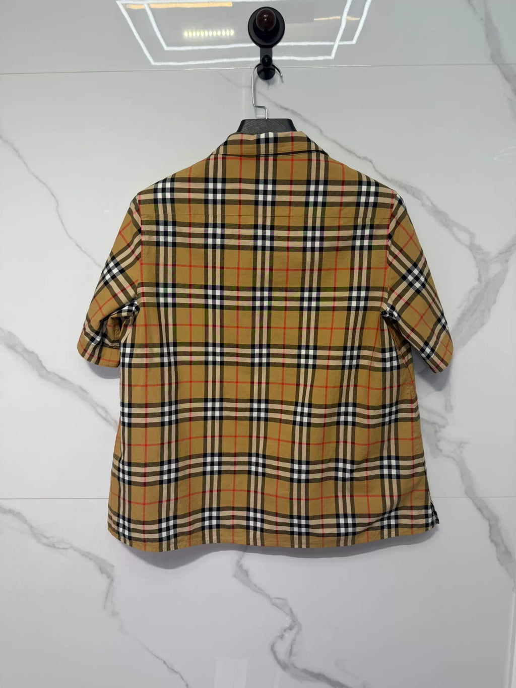 Burberry Brown Plaid Shirt