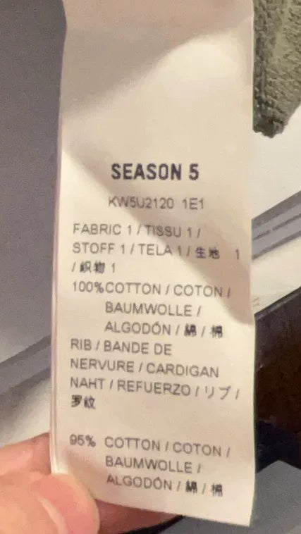 Yeezy Season 5 Tree Camouflage Cotton Hoodie