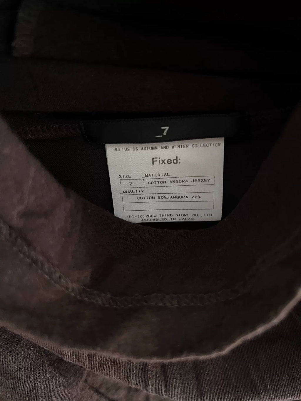 Julius_7 Drapey Turtleneck Base Layer Long-Sleeve T-Shirt
