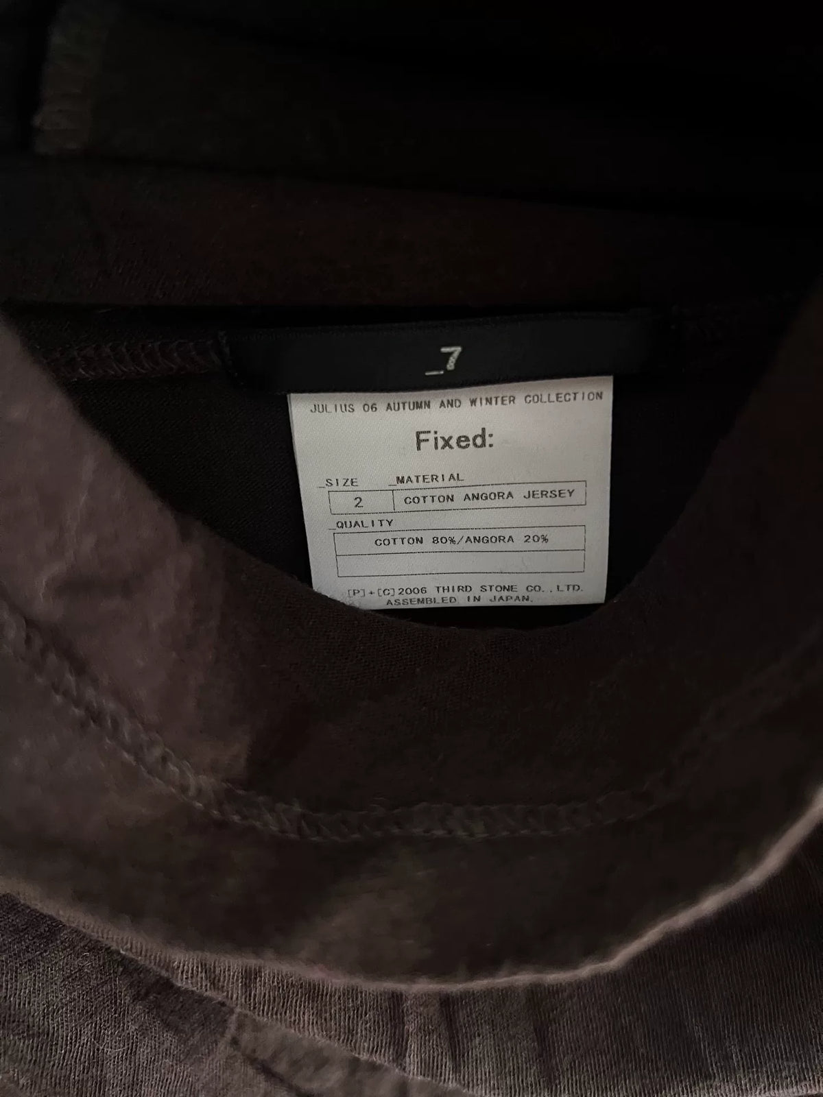 Julius_7 Drapey Turtleneck Base Layer Long-Sleeve T-Shirt