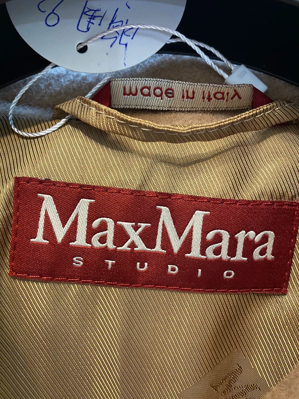 Max Mara Red Label Collared Wool Coat