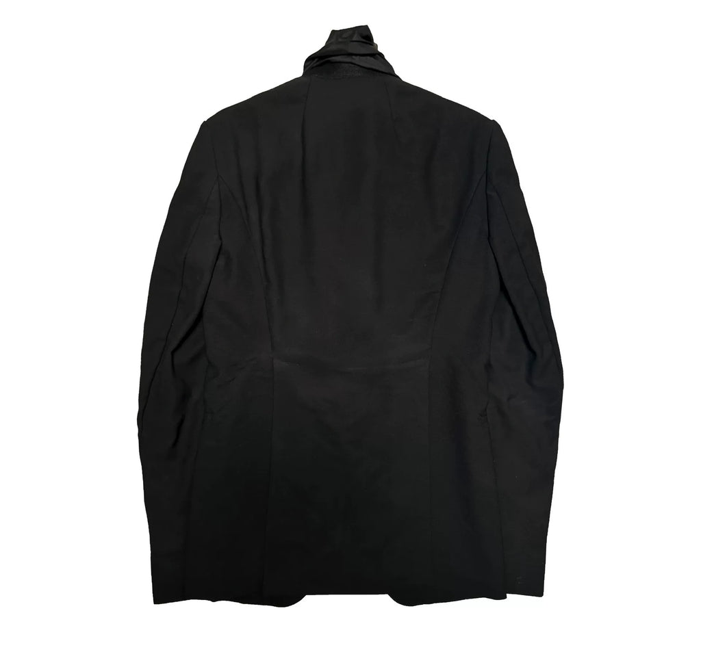 Rick Owens Mainline Shawl-Collar Wool Beige Suit