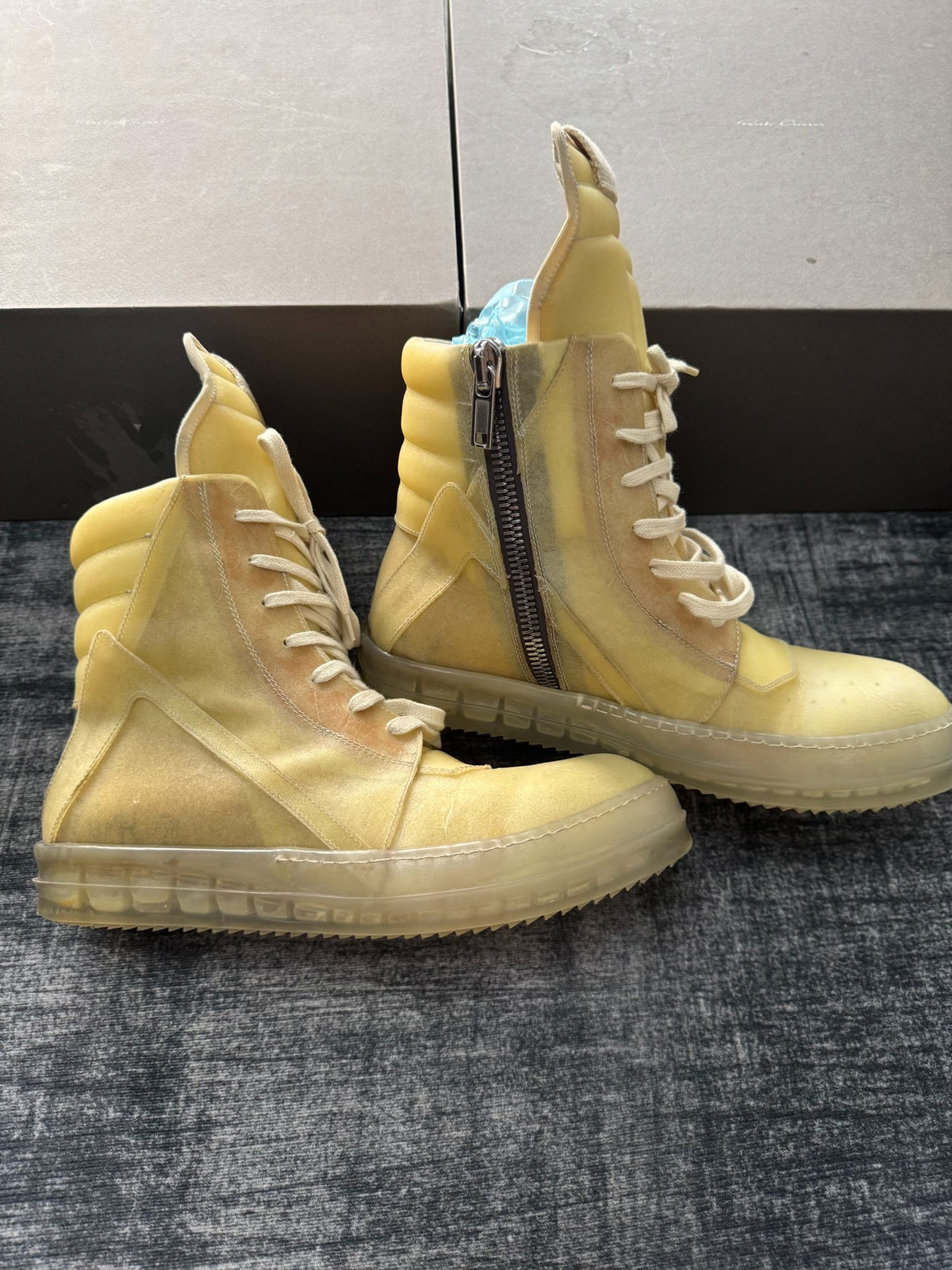 Rick Owens Inverted-Triangle Sneakers