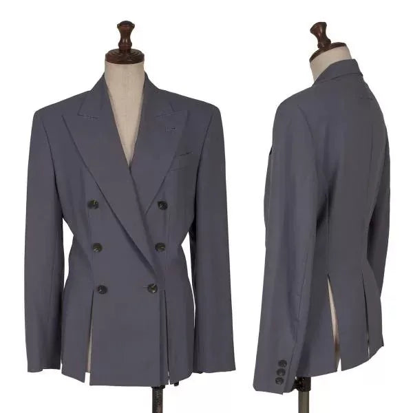Jean Paul Gaultier Vintage Grey Double-Breasted Blazer