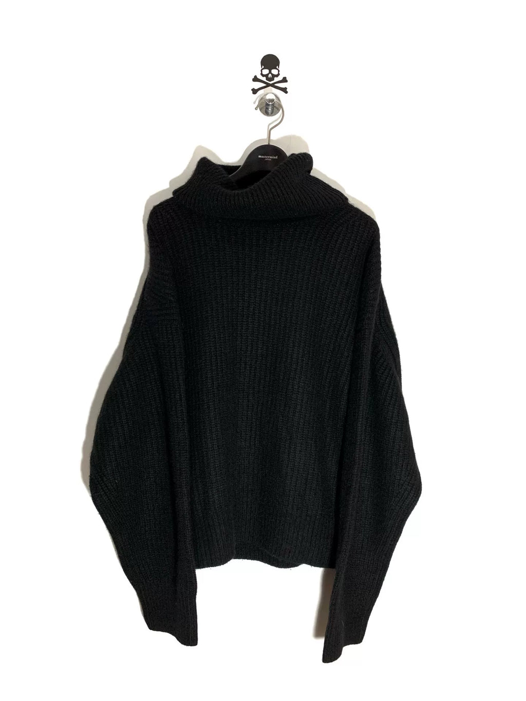 mastermind Japan Large Skull Logo Cashmere Sweater