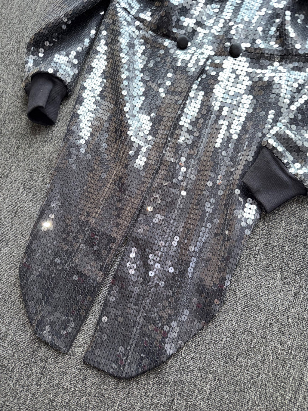 jeremy scott adidas Sequined tailcoat