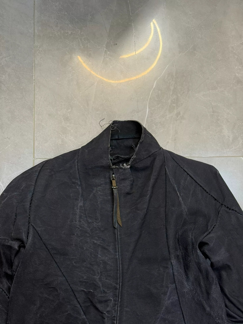 Leon Emanuel Blanck Leb Deconstructed Canvas Jacket