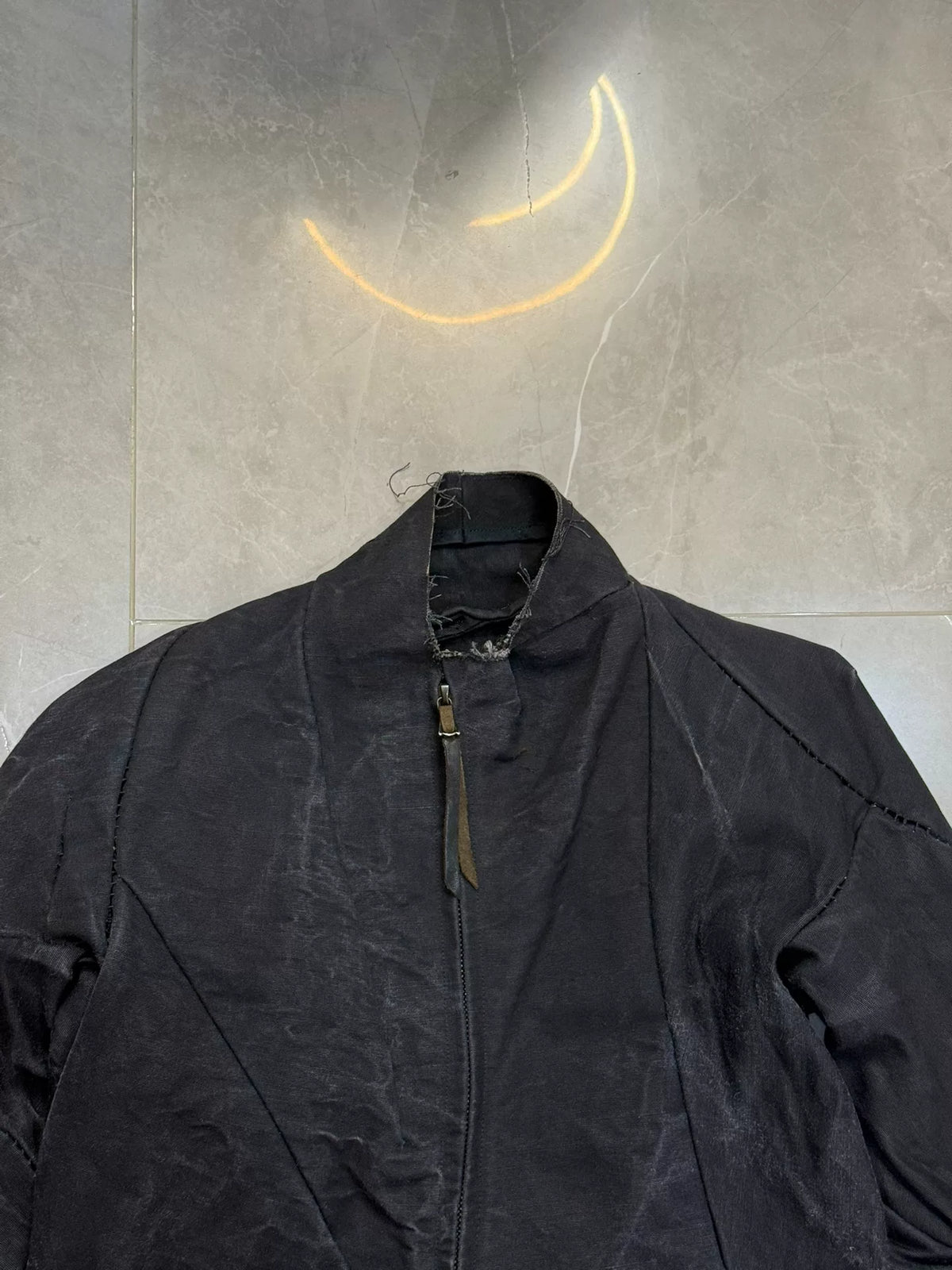 Leon Emanuel Blanck Leb Deconstructed Canvas Jacket